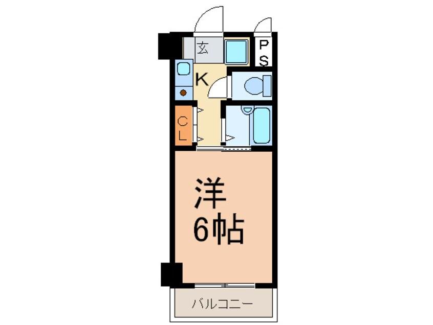 間取図 ブルグリンコ－ト布施駅前