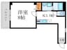 MESA　VERDE　西陣 1Kの間取り
