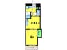 リアライズ堺駅前 1DKの間取り
