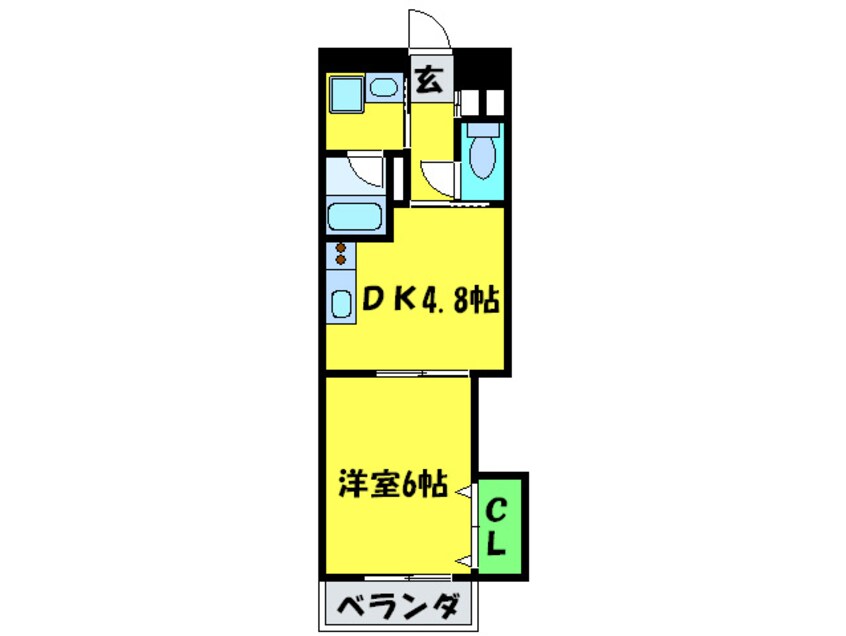 間取図 リアライズ堺駅前