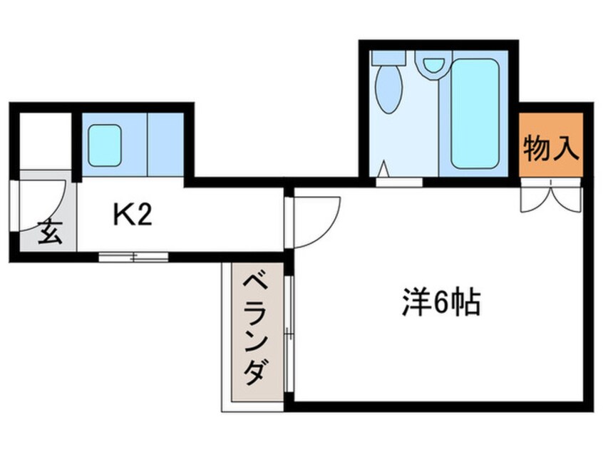 間取図 ハイツ昇栄