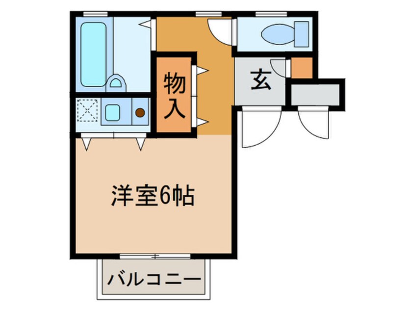 間取図 パセオイワナガ