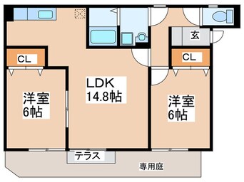 間取図 アプリコットハウス