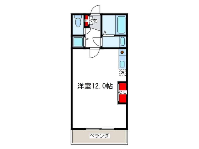間取図 フォレステ－ジュ靭公園