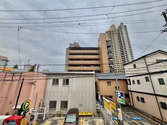 室内からの展望 六甲雅マンション