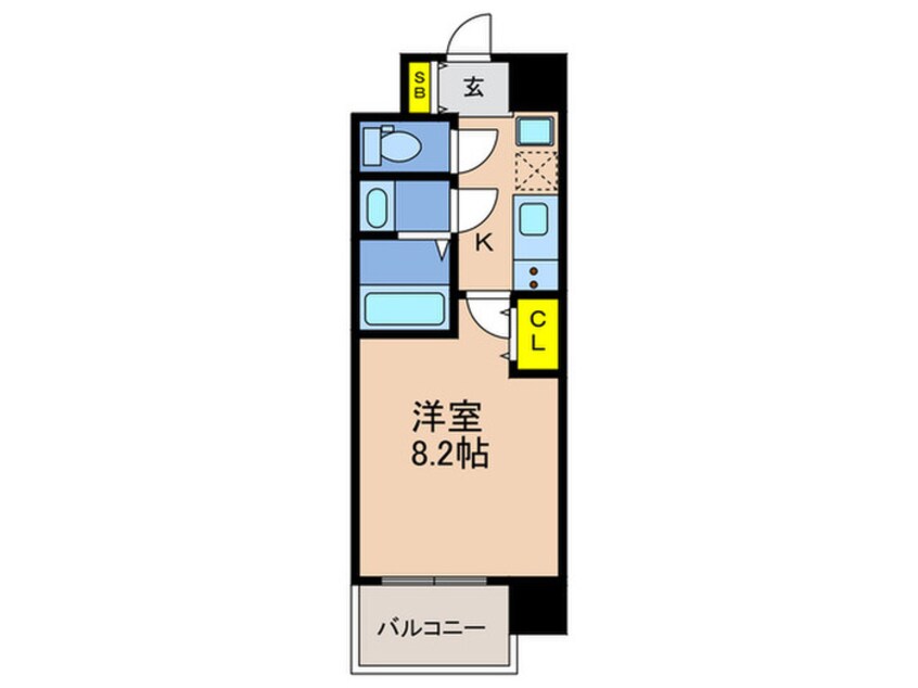 間取図 LIVIAZ KOBE SOLEIL