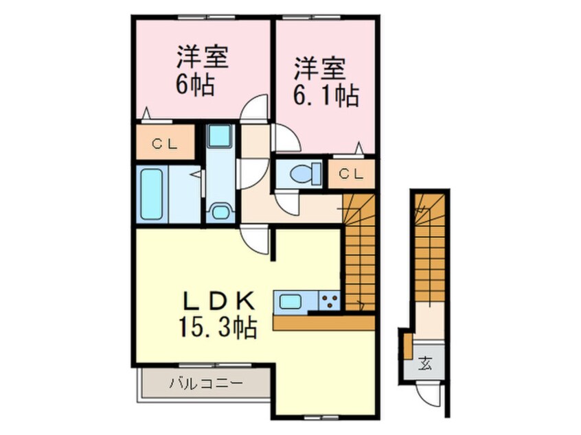 間取図 アルシオネ