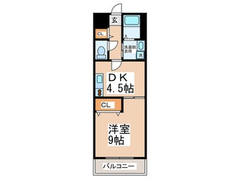 間取図 フォレスト阿倍野