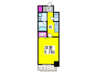 間取図 TKアンバーコート津久野