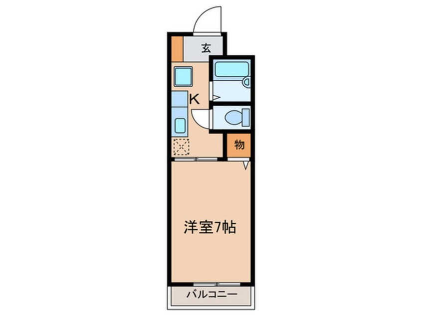 間取図 インペリアル伊川谷