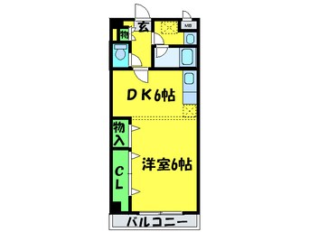 間取図 コンフォ－ト23