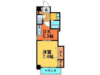 間取図 ＩＫカ－サ