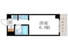 ウエストアベニュー 1Rの間取り