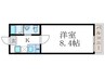 La Festa Saiin 1Kの間取り