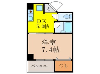 間取図 VOGUE 新大阪