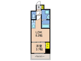 間取図 LIVIAZ KOBE LaMer