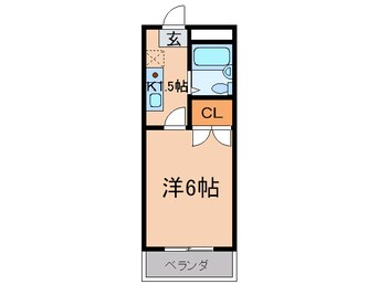 間取図 川西高田マンション