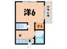 エムコ－ト２１ 1Kの間取り