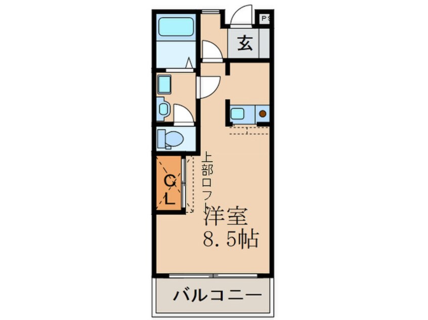 間取図 カルム香川Ⅴ