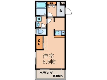 間取図 カルム香川Ⅴ