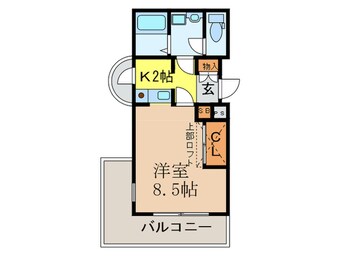 間取図 カルム香川Ⅴ