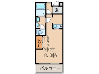 間取図 カルム香川Ⅴ