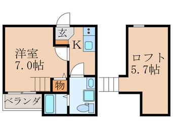 間取図 Impressive Magnolia Kyoto