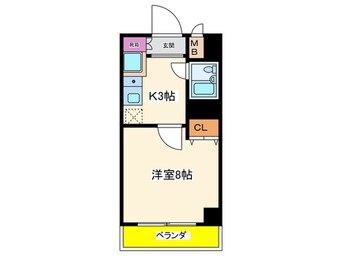 間取図 ラーク浜田ビル