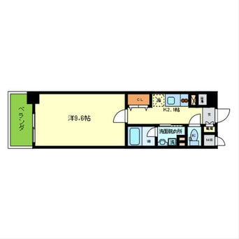 間取図 プライム西洞院