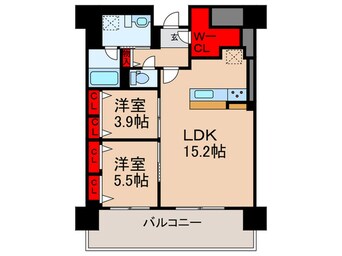 間取図 Refisia箕面船場