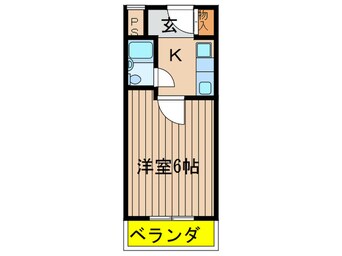 間取図 ｾﾙﾌﾊｲﾑ茨木