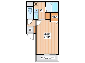 間取図 グレイス城垣