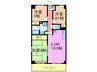 エトワ－ル門口 3LDKの間取り