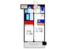 プレジオ豊中 1LDKの間取り