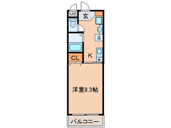 間取図 アンジェロ箕面