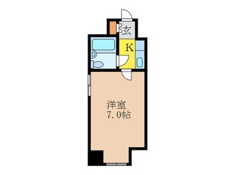 間取図 ミフネセントラルベア新大阪