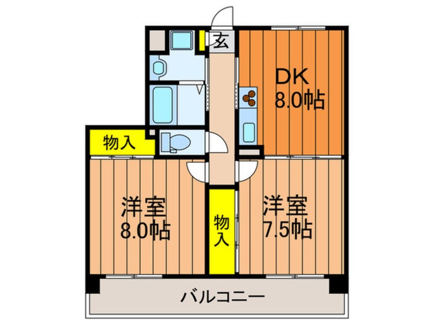 間取図 EsｐeｒoⅡ