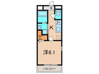 間取図 リコルテ稲野