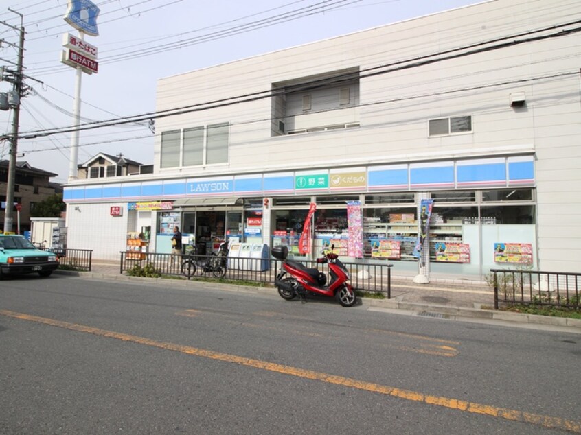 ローソン(コンビニ)まで225m ﾌｼﾞﾊﾟﾚｽ吹田中の島公園Ⅴ番館