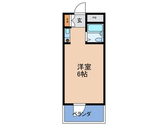 間取図 グルパ十三マンション