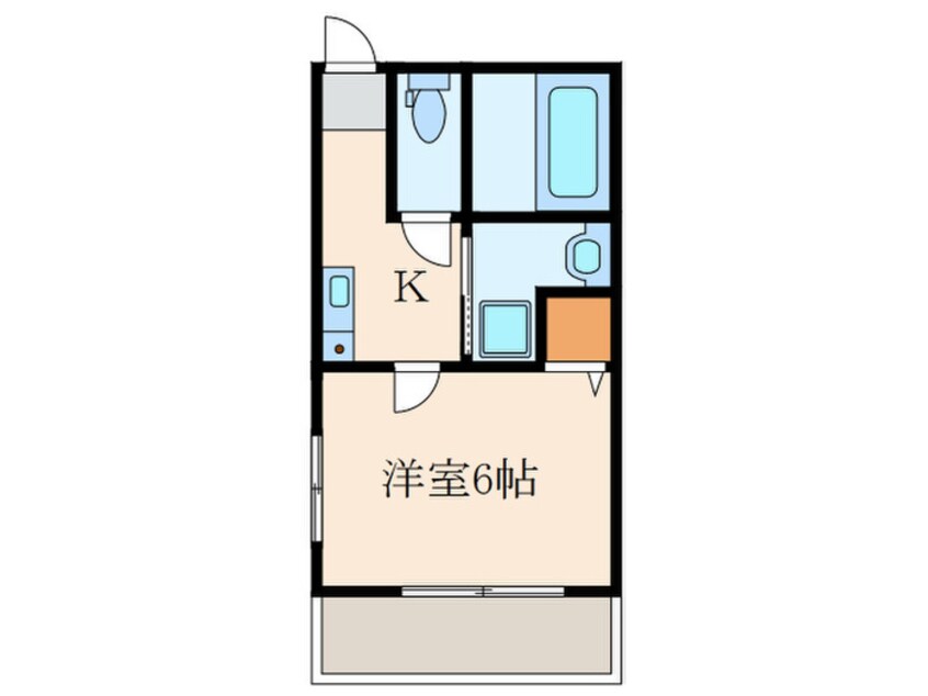 間取図 クリアハイム出屋敷