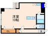 五条セフィ－マンション 1Rの間取り