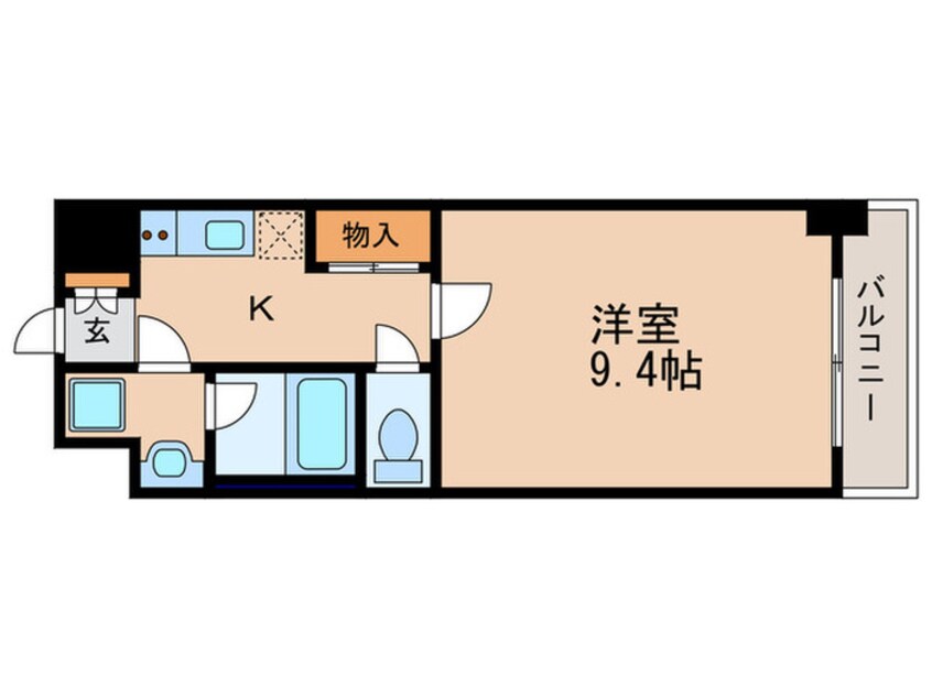 間取図 エンゼルプラザ瀬田駅前