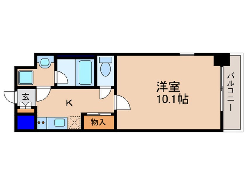 間取図 エンゼルプラザ瀬田駅前