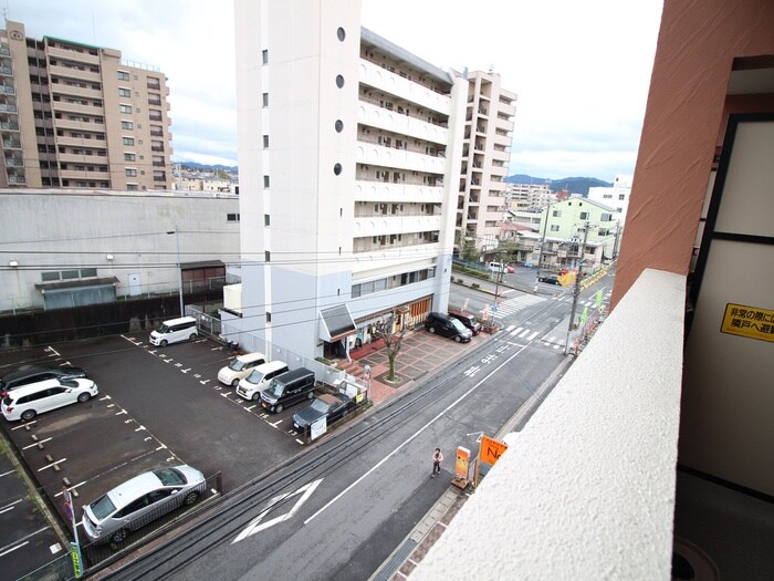 室内からの展望 エンゼルプラザ瀬田駅前