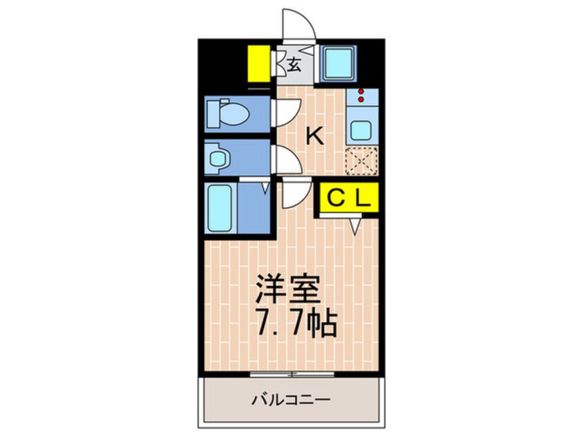 間取図 レジデンス神戸レガーロ(602)