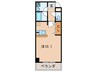 ＢＲＡＶＩ南堀江 1Rの間取り