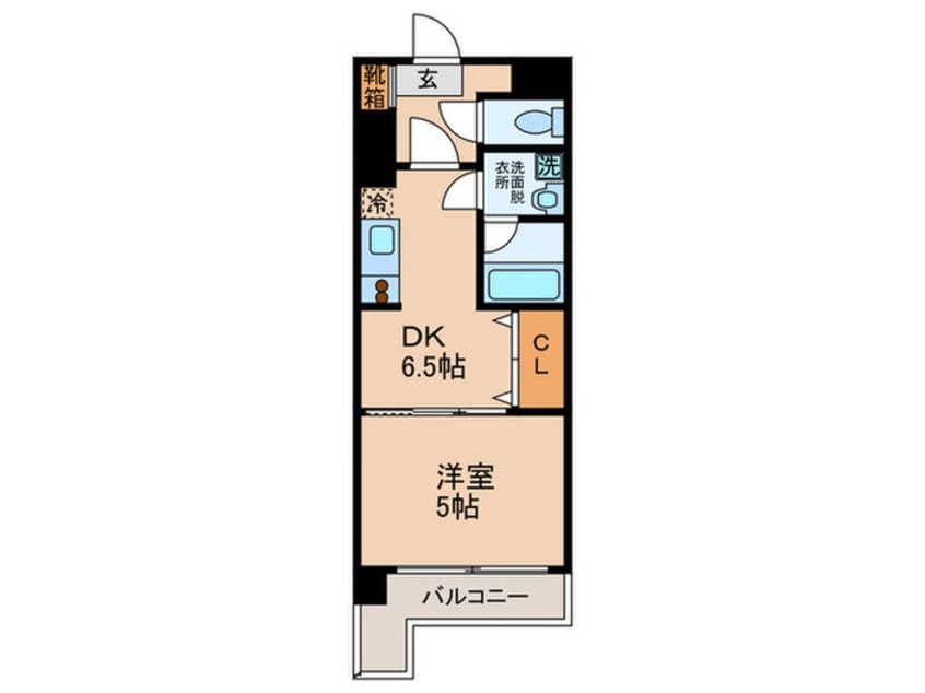 間取図 ＢＲＡＶＩ南堀江