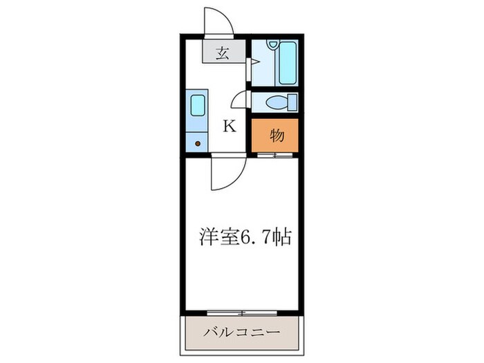 間取り図 パビヨン宇多野