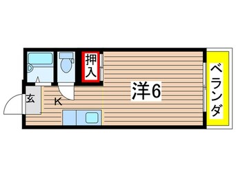 間取図 パビヨン宇多野